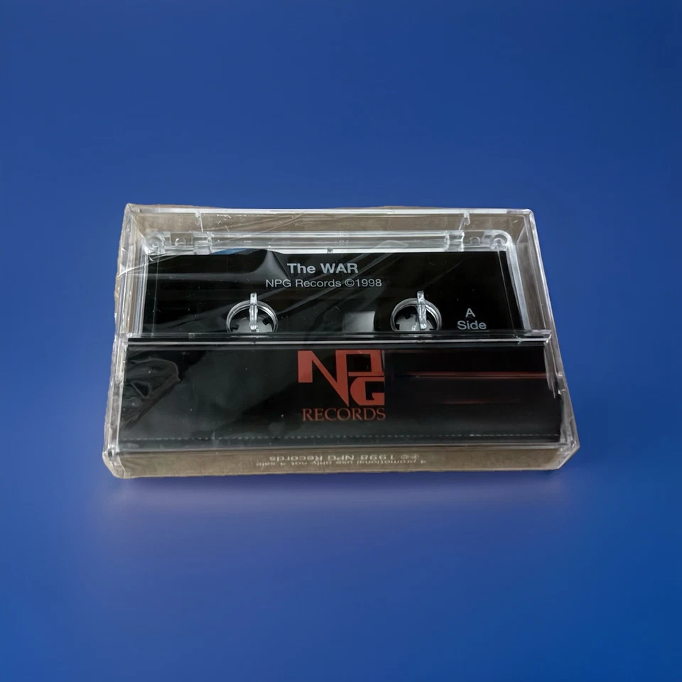 PRINCE RARE PROMO THE WAR CASSETTE 1998 NEW SEALED!!! - Image 2 of 2