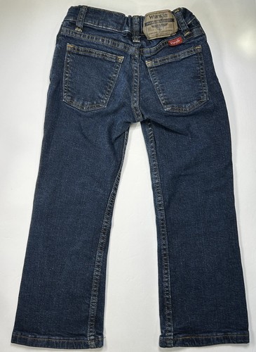 Wrangler Classic Boot Regular Youth Size 5 Blue Jeans Boys Outdoor Classic - Picture 11 of 13