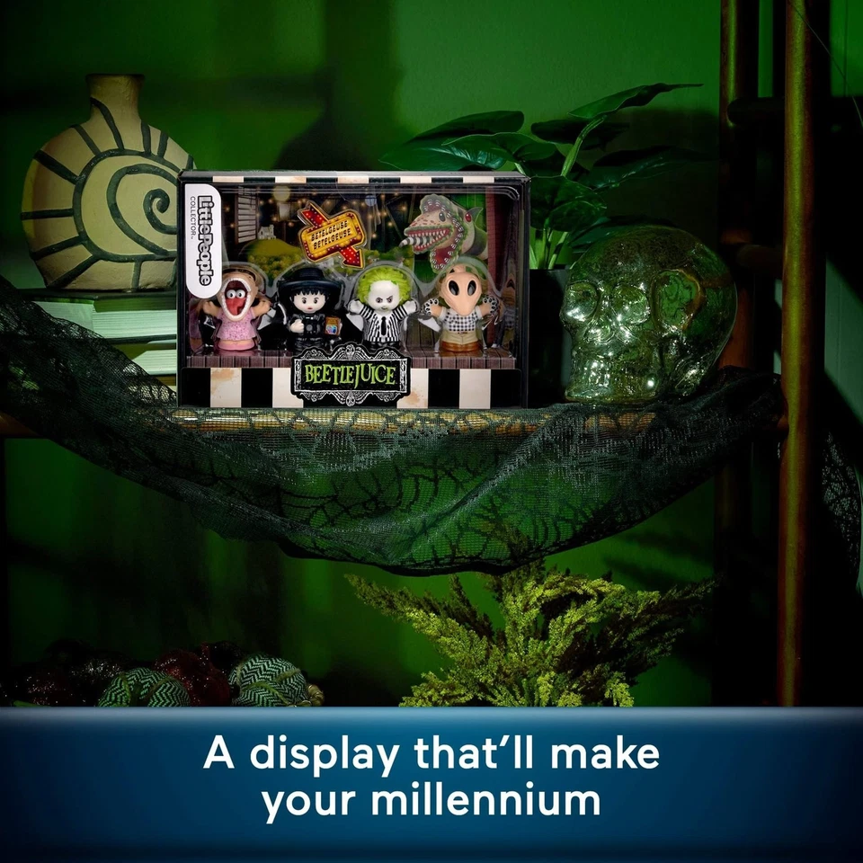 Beetlejuice Special Edition Set for Movie Fans, 4 Character Figures in a Disp... - Image 3 of 4