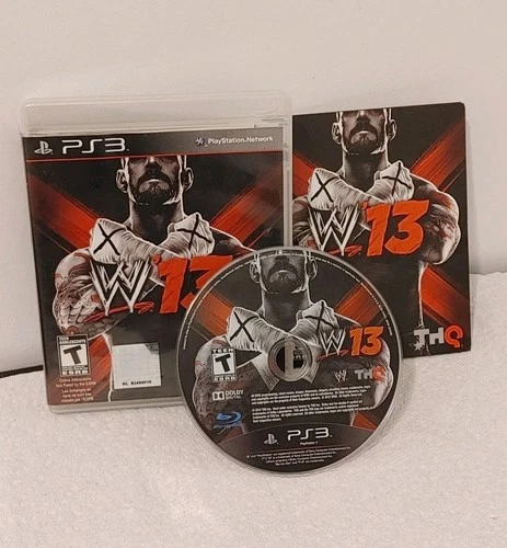 WWE 13 2K13 ~ Sony PlayStation 3 2012 PS3 Cib Complete in Box Tested
