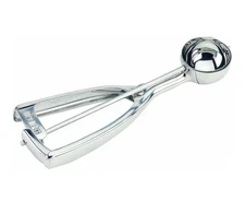 Crestware Squeeze Handle Disher Scoop 18-8 Stainless Steel 1 Piece New