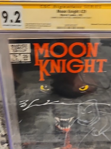MOONKNIGHT 29 CGC 9.2 SIG N REMARK BY BILL SIENKIEWICZ - Picture 3 of 9
