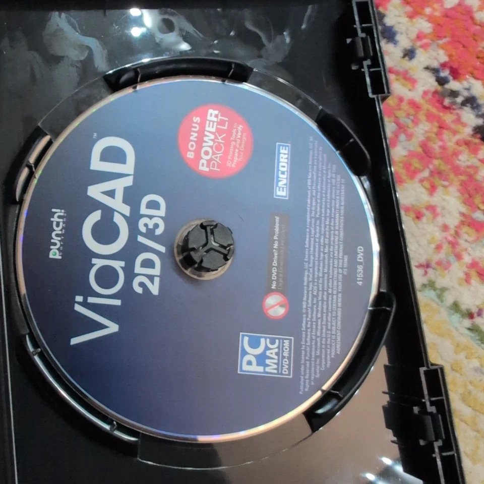 ViaCAD 2D / 3D Powerful and Robust CAD Design Windows MAC DVD-ROM Plus Power Lt - Image 3 of 4