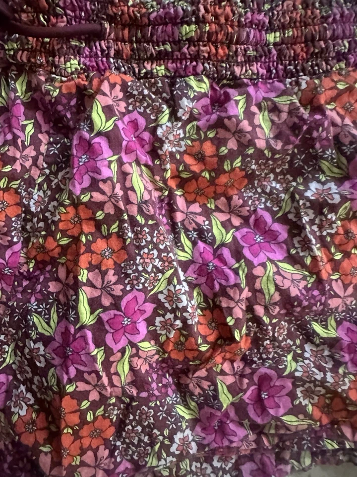 Pantalones Cortos Victorias Secret L Estampados Ligeros Borlas Mezcla Algodón Foto 3 de 4