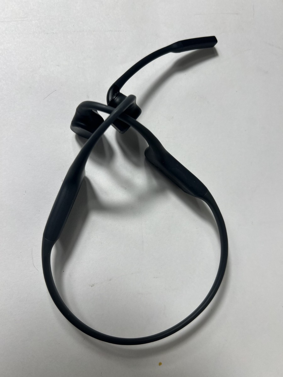 AFTERSHOKZ　Open Comm Black ASC100 AfterShokz OpenComm ASC100 Stereo Bone Conduction Wireless