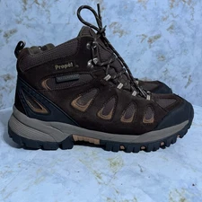 Propet Ridge Walker Men's Sz 10 Wide Shoes Brown Outdoor Waterproof Hiking Boots