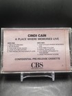 Cindi Cain – A Place Where Memories Live / Cassette / HTF /Sealed/Promo