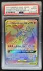 2019 Pokemon SM Cosmic Eclipse Charizard Braixen Tag Team #251/236 PSA 8