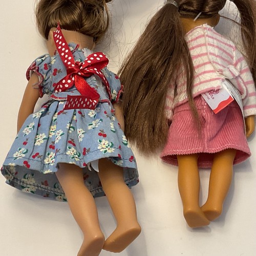 Battat Lori & Our Generation 6” Mini Dolls with American Girl Doll Dress - Picture 6 of 10