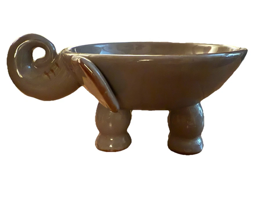 Home Essentials Elephant Snack Bowl Gray - Image 2 of 4