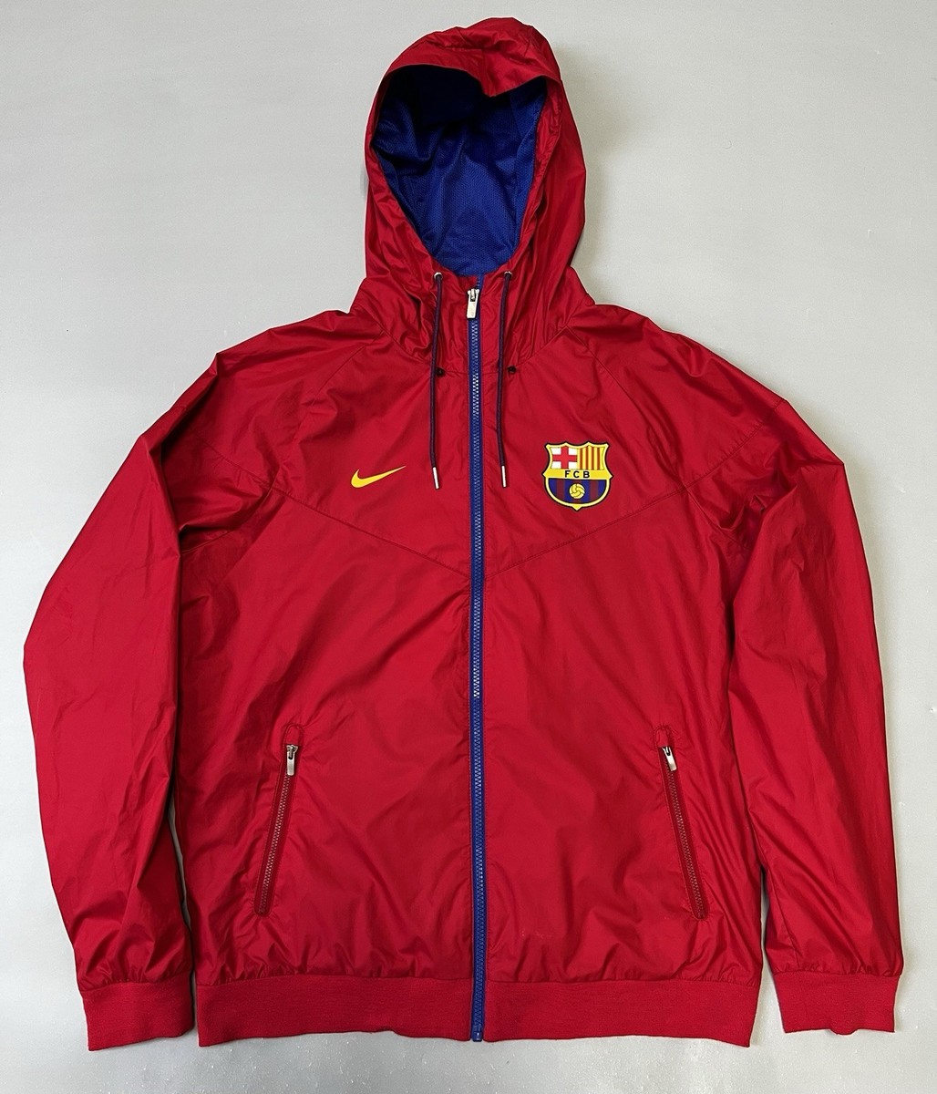 Nike F.C Barcelona vintage track zip jacket windbreaker Men