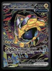 Iron Hands ex 154/131 Prismatic Evolutions Special Illustration Rare