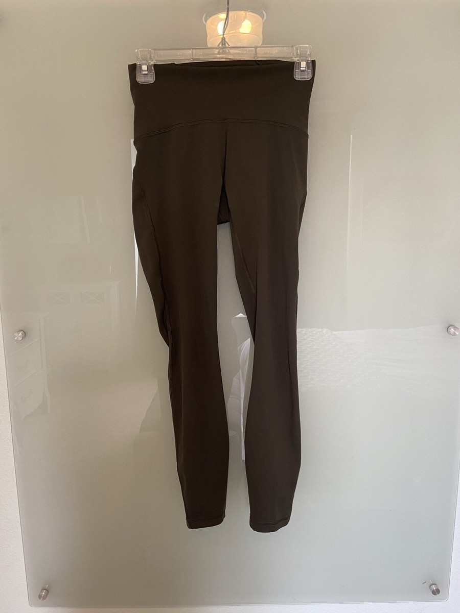 ルルレモン Train Times Dark Olive サイズ S Lululemon Train Times 7/8 Pant (25