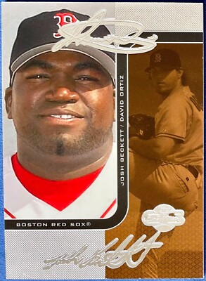 /125 DAVID ORTIZ, Josh Beckett 2006 Topps Co-Signers Changing Faces #52DUO-C