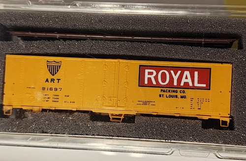 Coche refrigerador Intermountain Railway escala N ART/ROYAL PACKING Co. 91697 | Zustand: New
