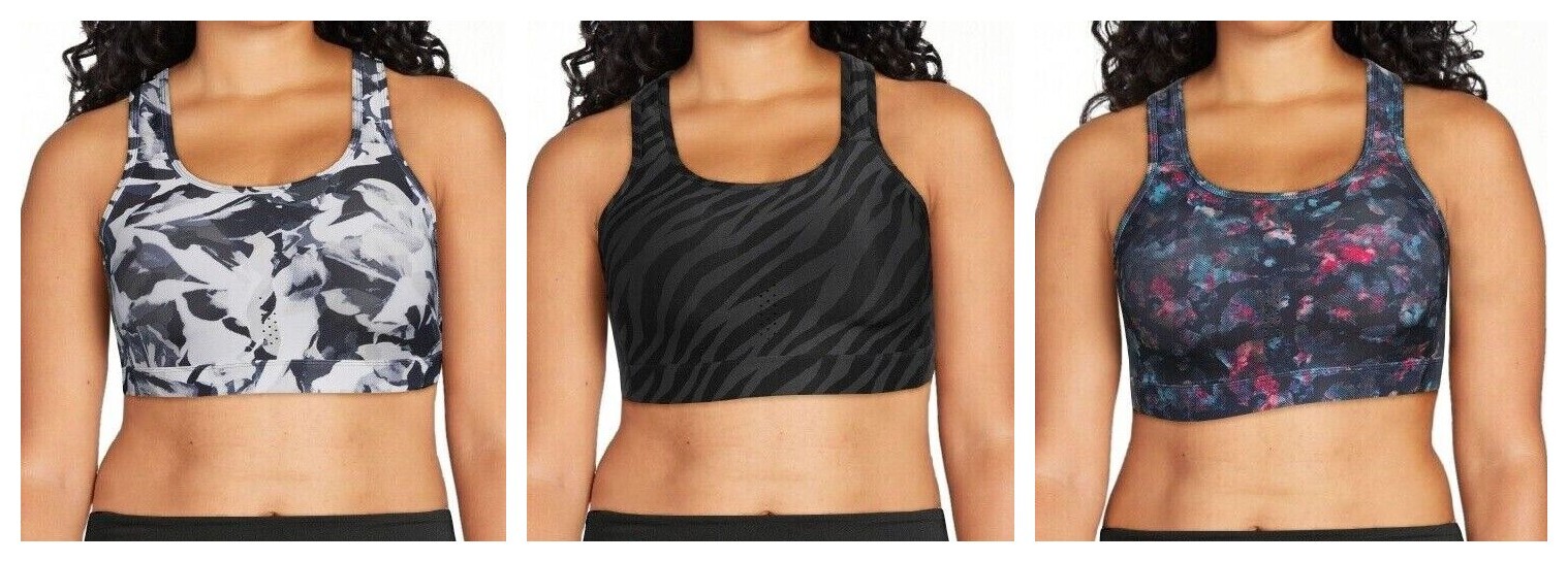 XL AVIA Sports Bra Breathable Women's Size 16-18 * 3 Designs to Choose From