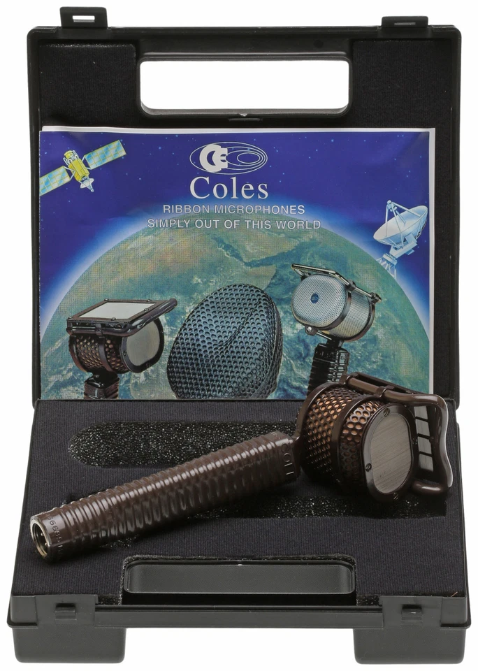 Micrófono cinta labial para comentarista deportivo con cancelación de ruido Coles Electroacoustics 4104 Foto 2 de 4