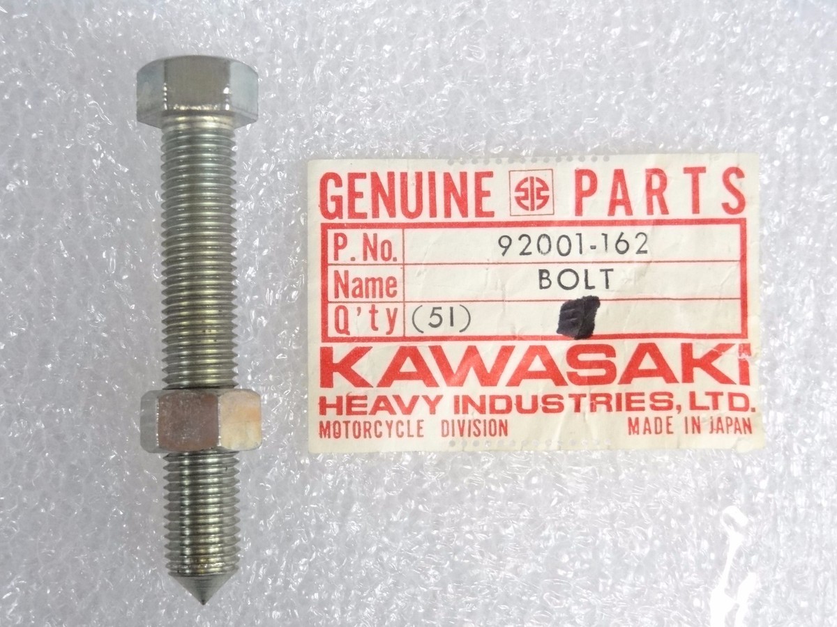 noaページ Kawasaki NOS NEW 92001-162 Chain Adjuster Bolt KZ KZ750 | eBay