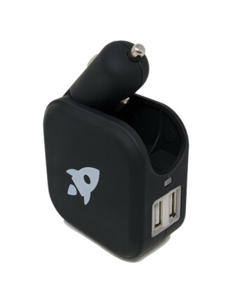 Global Teck 2 Port USB Power Supply Wall and Car Charger for Plantronics