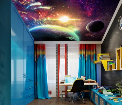 3D Sun Milky Way 1127 WallPaper Murals Wall Print Decal Wall Deco AJ WALLPAPER