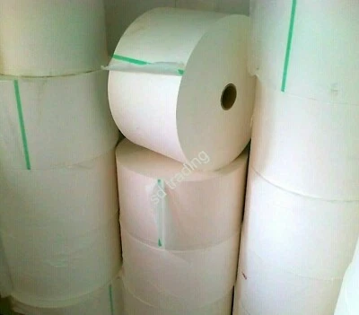 TEA BAG PAPER Jumbo Teebeutel Rolle Stoff Papier dick oder dünn nicht Centerfeed blaue Rolle