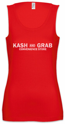 Kash And Grab Women Tank Top Ian Frank Carl Gallagher Shameless Supermarket Logo