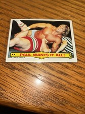 1985 Topps WWF - #44 Paul Orndorff Mr Wonderful