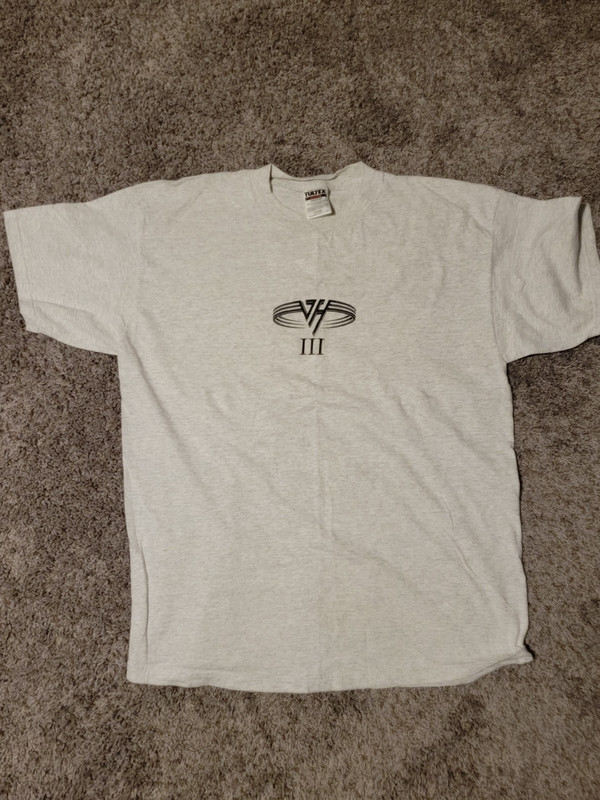 VAN HALEN - NEVER WORN GREY XL SHIRT -