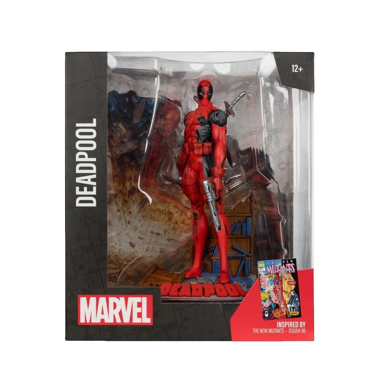 Figuras de Ação de ação de Metal Deadpool