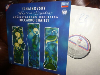 Tchaikovsky Manfred Symphony, Riccardo Chailly, Decca Digital 6.44024 AZ LP 1988