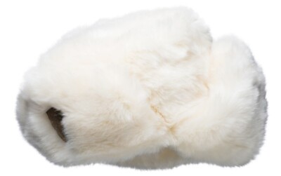Nobis Sugar Lips Russian Hat Amazing Nobis Sugar Lips Russian Trapper Ivory Faux Fur Hat  main image 2