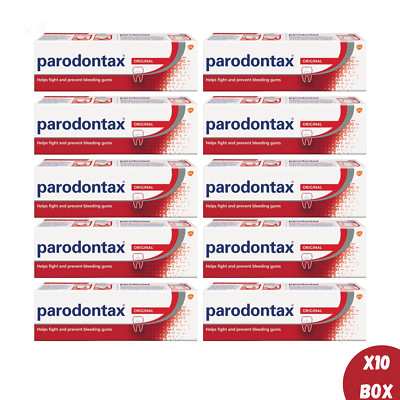 10x Parodontax Original Toothpaste 90g Prevent Bleeding Gums Free Shipping