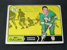 1968-69 OPC Hockey Card # 54 Ray Cullen RC - Minnesota North Stars (VG/EX)