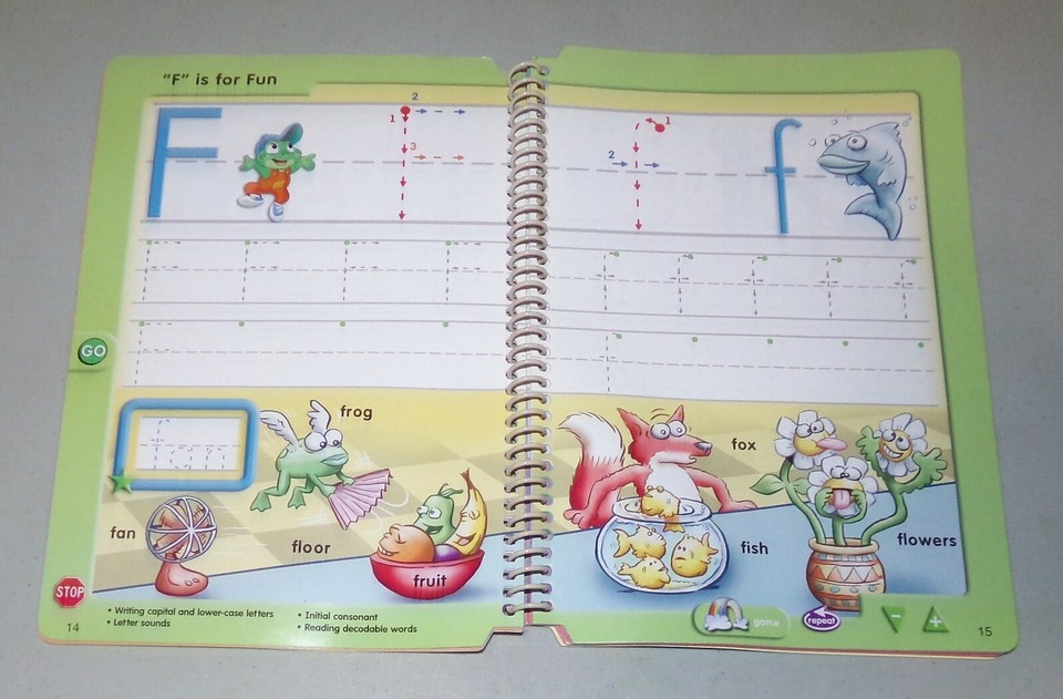LeapFrog LeapPad Plus Writing Book Only: Kindergarten K Reading ...