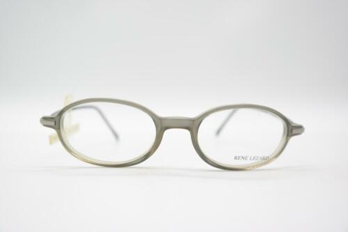 Vintage Rene Lezard 13200 Green Silver Oval Glasses Frame Glasses NOS - Picture 1 of 6