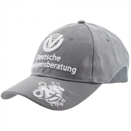 NEW Silver F1 FORMULA ONE 1 MICHAEL SCHUMACHER Dvag HAT CAP - Picture 4 of 6