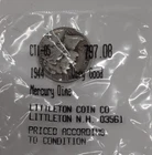 1944 Mercury Dime - Very Good Condition in Littleton Plastic