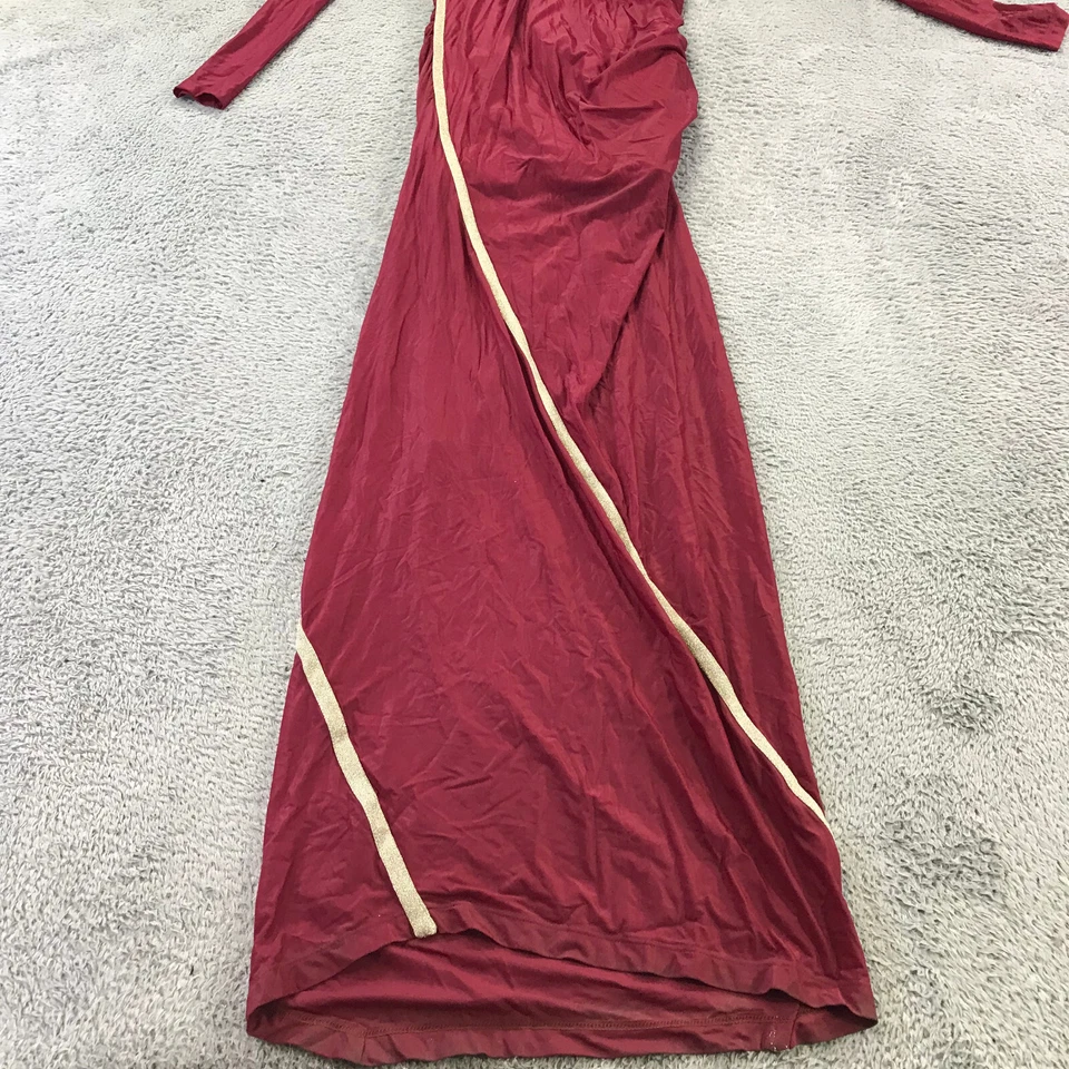 Y/PROJECT Dress Womens Extra Small Condom Dress Ruched Gold Made in Italy - Image 3 of 4