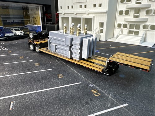 1/64 DCP Trafo Ladung für Pritschen-/Stufenanhänger und Lowboyanhänger