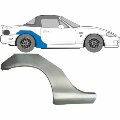 MAZDA MX-5 NB 1998-2005 Tôle de réparation Arrière / Droite - Photo 1/2
