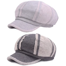 Men Women Classic Gatsby Octagonal Cap Newsboy Golf Hats New Stylish Hat