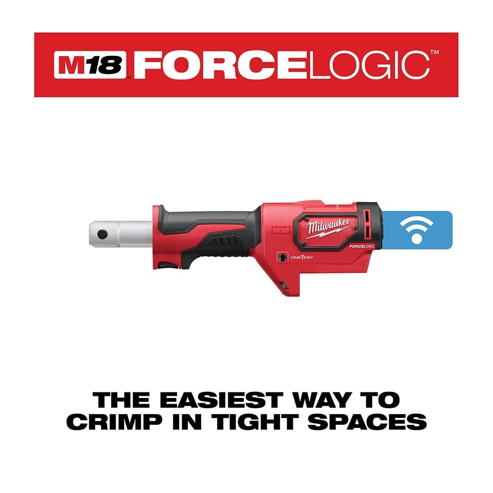 VARIAL CALFORM ver.#BLACK＊WHITE100 Milwaukee M18 Force Logic 6T Crimper (267820) for sale