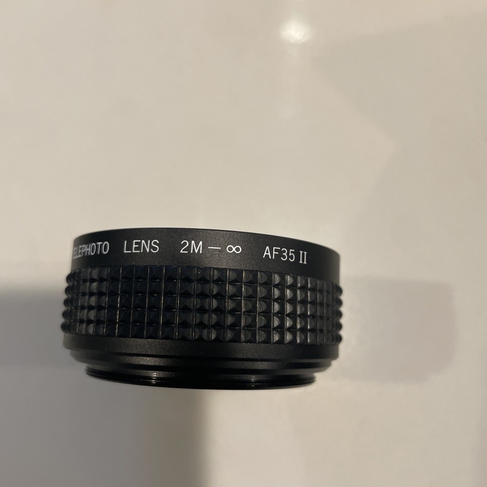 Vtg IMADO 2M Aux. Telephoto camera lens for AF35M II  2m- JAPAN