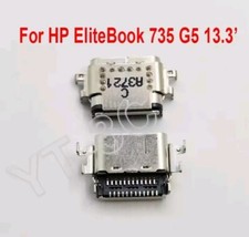 Genuine For HP EliteBook 735 G5 USB Type C Charging Port Connector DC Power Jack