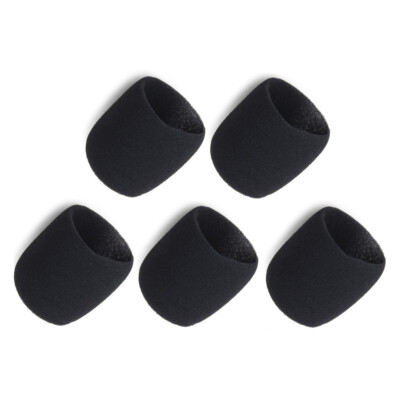 Mikrofon Windschutzscheibe innen für Shure Beta87A Beta87C, Schwarz, 5 Stück
