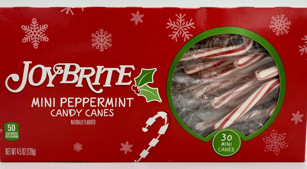 Joybrite Candy Canes Peppermint Nutrition Ingredients, 57 OFF