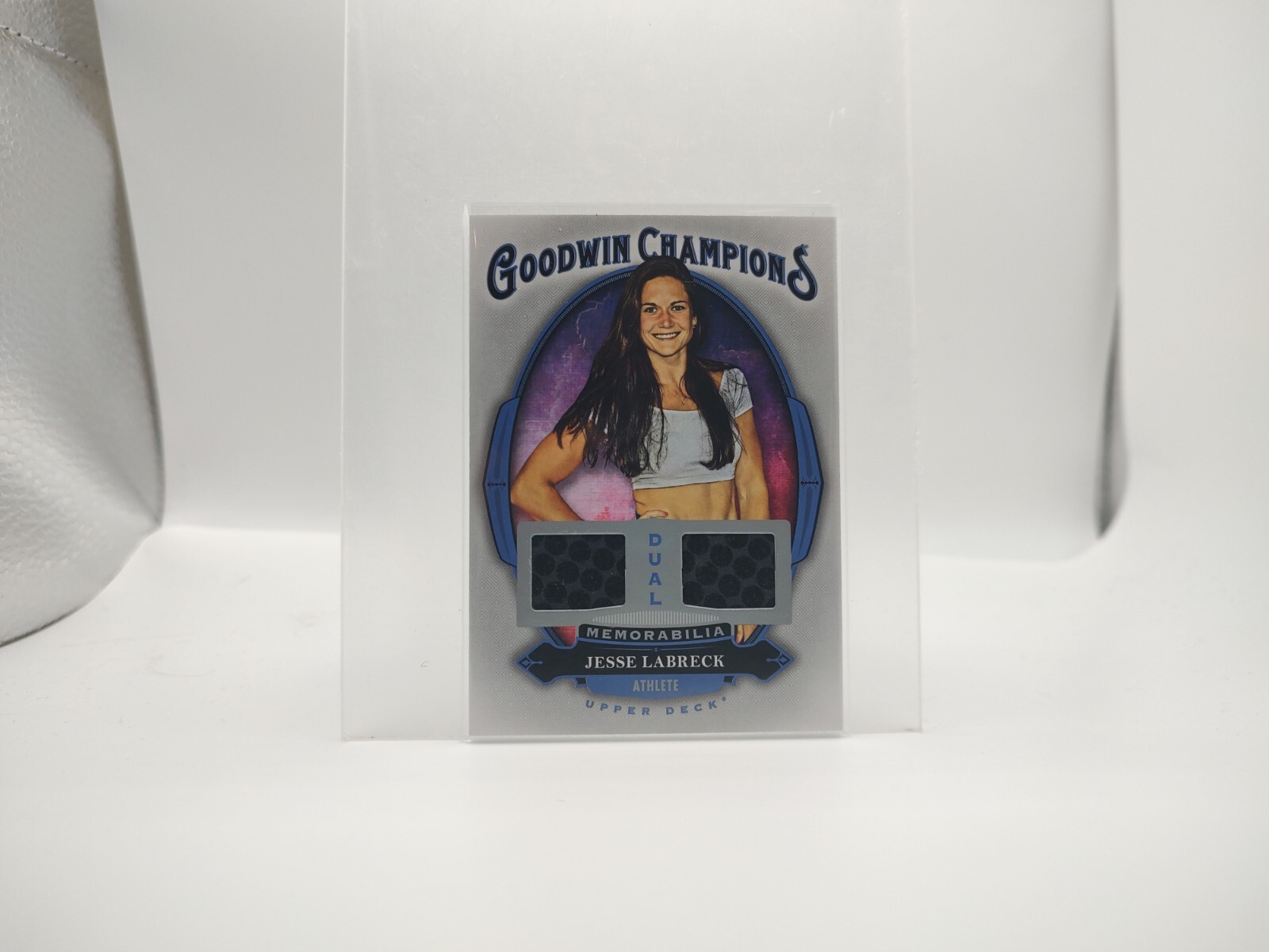 2020 Upper Deck Goodwin Champions JESSE LABRECK Dual Memorabilia Relic #M2-JL