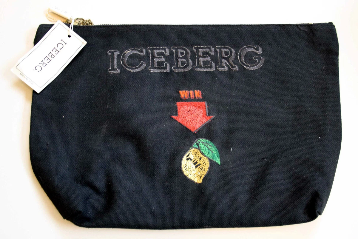 ICEBERG BORSA DONNA VINTAGE ANNI 80 100 ORIGINALE BUSTA BAG eBay