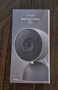 Google NEW - Nest Cam Indoor (câblé, 3rd gen) - Gazel 1 Nouveau scellé