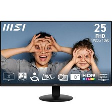 Image of MSI PRO MP252L 24.5In FHD Monitor-1920 x 1080 IPS Panel, 100 Hz Refresh - Refurb
